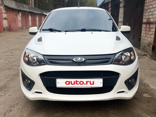 2015 Lada (ВАЗ) Kalina Sport II, белый, 580000 рублей, вид 4