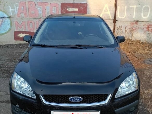 2007 Ford Focus II, чёрный - вид 1
