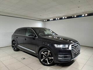 2019 Audi Q7 II (4M), чёрный, 4590000 рублей, вид 3