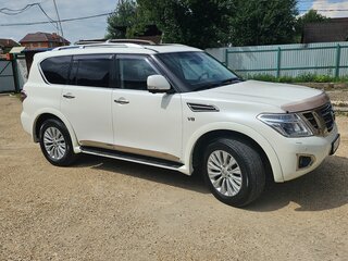 2015 Nissan Patrol VI (Y62) Рестайлинг, белый, 3300000 рублей, вид 2