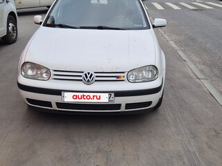 1999 Volkswagen Golf IV, белый, 350000 рублей, вид 2