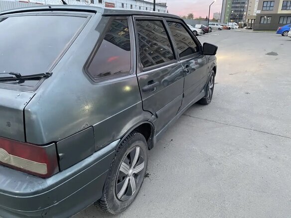 2011 Lada (ВАЗ) 2114, зелёный - вид 3