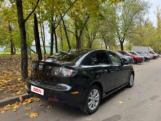 2007 Mazda 3 I (BK) Рестайлинг, чёрный, 625000 рублей, вид 4