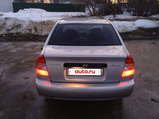 2004 Hyundai Accent ТагАЗ II, серебристый, 260000 рублей, вид 3