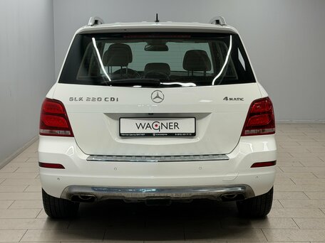 2013 Mercedes-Benz GLK-Класс 220 CDI I (X204) Рестайлинг, белый, 1525000 рублей, вид 3