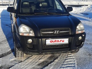 2007 Hyundai Tucson I, чёрный, 999000 рублей, вид 2