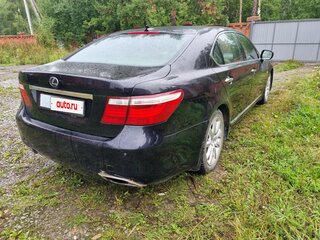 2008 Lexus LS Long 600h L IV, чёрный, 888888 рублей, вид 4