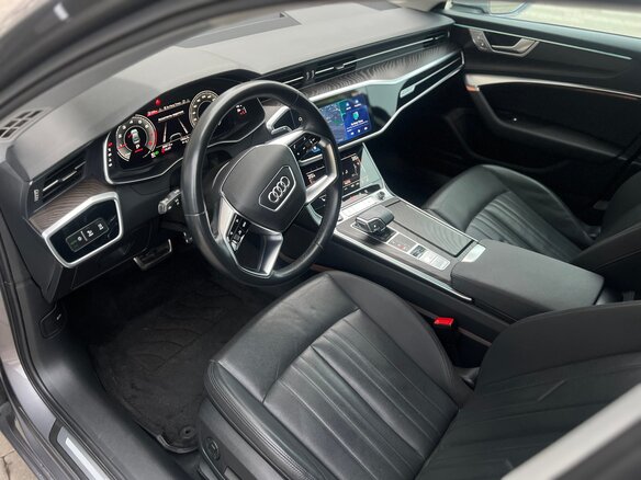 2021 Audi A6 45 TFSI V (C8), серый, 4300000 рублей - вид 13