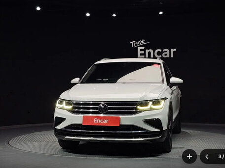 2022 Volkswagen Tiguan II Рестайлинг, белый, 2750000 рублей, вид 4