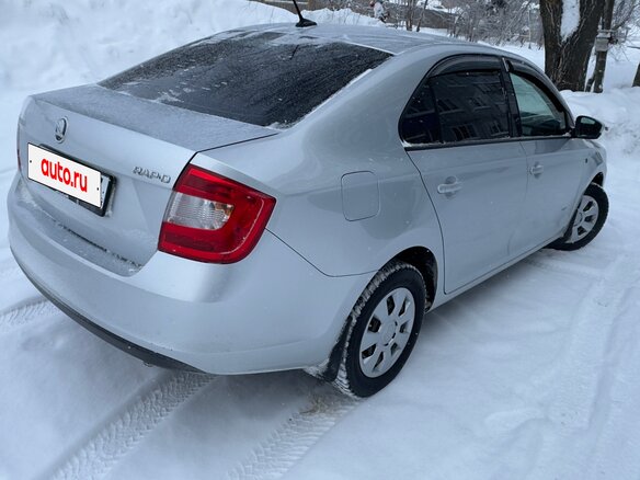 2016 Skoda Rapid I, серебристый, 935000 рублей - вид 8