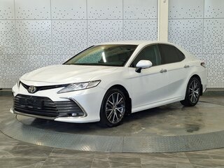 2022 Toyota Camry VIII (XV70) Рестайлинг, белый, 2850000 рублей, вид 3