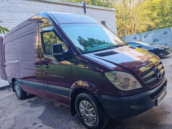 2012 Mercedes-Benz Sprinter, пурпурный, 1700000 рублей - вид 8