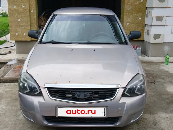 2007 Lada (ВАЗ) Priora I, бежевый, 300000 рублей
