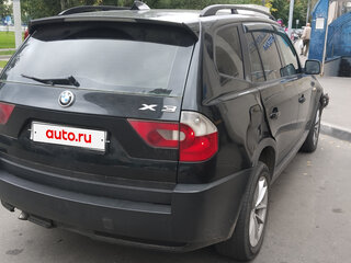 2004 BMW X3 20d I (E83), чёрный, 780000 рублей, вид 3