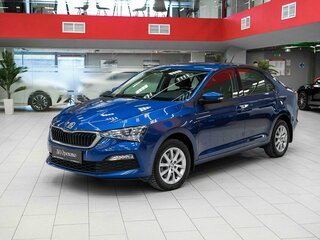 2021 Skoda Rapid II, синий, 1440000 рублей, вид 5