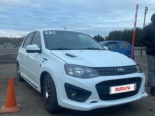 2015 Lada (ВАЗ) Kalina Sport II, белый, 580000 рублей, вид 1