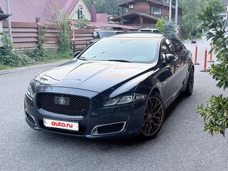2016 Jaguar XJ Long IV (X351) Рестайлинг, синий, 4320000 рублей, вид 3