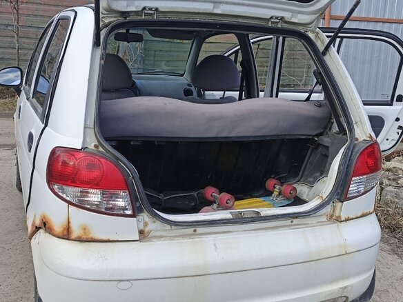 2012 Daewoo Matiz I Рестайлинг, белый, 90000 рублей - вид 13