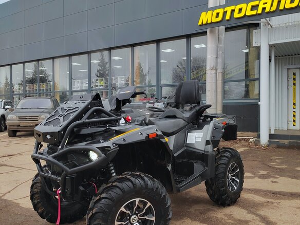 2025 Stels ATV-850 Guepard Trophy, серый - вид 8