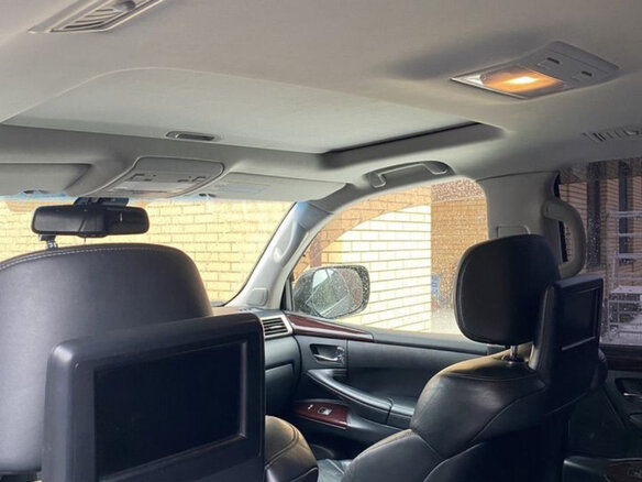 2012 Lexus LX 570 III Рестайлинг, чёрный, 3500000 рублей - вид 3