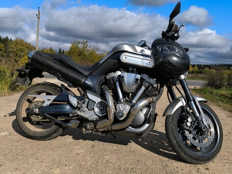 2005 Yamaha MT-01, серебристый, 500000 рублей, вид 4