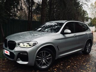 2018 BMW X3 20d xDrive III (G01), серебристый, 4150000 рублей, вид 3