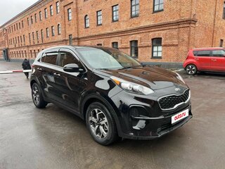 2021 Kia Sportage IV Рестайлинг, чёрный, 1980000 рублей, вид 2