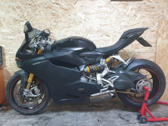 2014 Ducati 1199 Panigale, чёрный, 1220000 рублей - вид 1