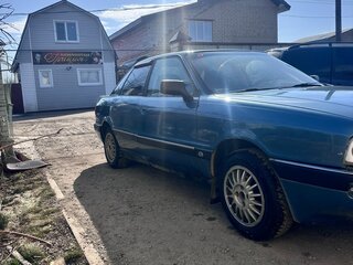 1988 Audi 90 II (B3), синий, 105000 рублей, вид 1