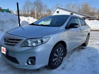 2010 Toyota Corolla X (E140, E150) Рестайлинг, серебристый, 600000 рублей, вид 1