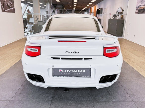 2007 Porsche 911 Turbo VI (997), белый, 14800000 рублей - вид 4