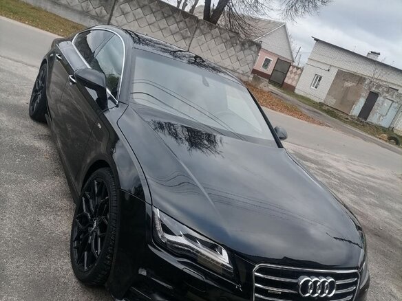 2012 Audi A7 I (4G), чёрный, 1750000 рублей - вид 17