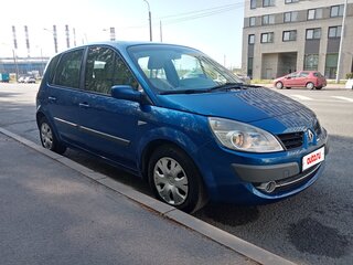 2007 Renault Scenic II Рестайлинг, синий, 469000 рублей, вид 2