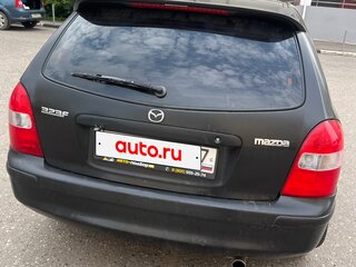 2001 Mazda 323 VI (BJ) Рестайлинг, чёрный, 155555 рублей, вид 4