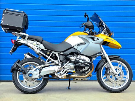 2004 BMW R 1200 GS, жёлтый, 675000 рублей, вид 3