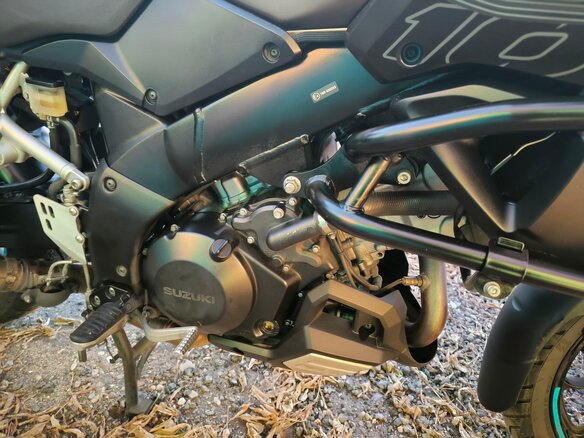 2014 Suzuki V-Strom 1000, серый, 690000 рублей - вид 12
