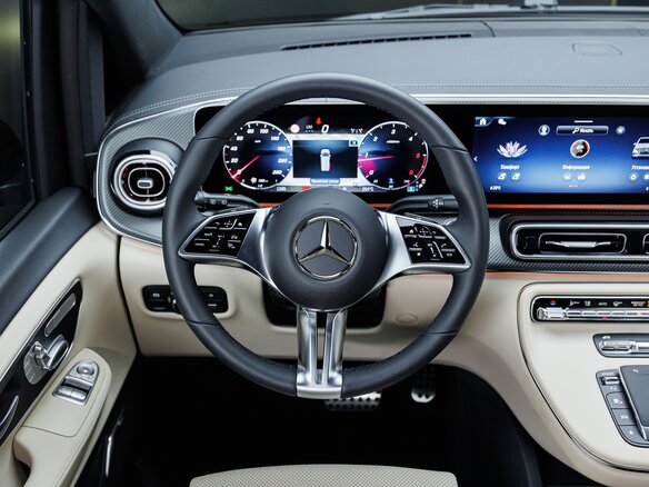 2025 Mercedes-Benz V-Класс 300 d экстра длинный III (W447) Рестайлинг 2, чёрный - вид 17