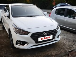 2019 Hyundai Solaris II, белый, 1700000 рублей, вид 2