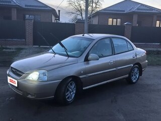 2005 Kia Rio I Рестайлинг, бежевый, 275000 рублей, вид 2