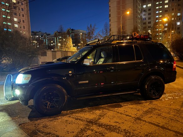 2007 Ford Explorer IV, чёрный, 1213000 рублей - вид 5
