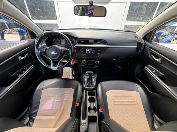 2018 Kia Rio IV, голубой, 1200000 рублей - вид 10