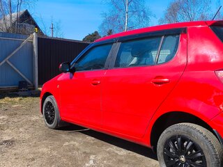2012 Skoda Fabia II Рестайлинг, красный, 600000 рублей, вид 5