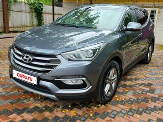 2017 Hyundai Santa Fe III Рестайлинг, серый, 1950000 рублей, вид 2