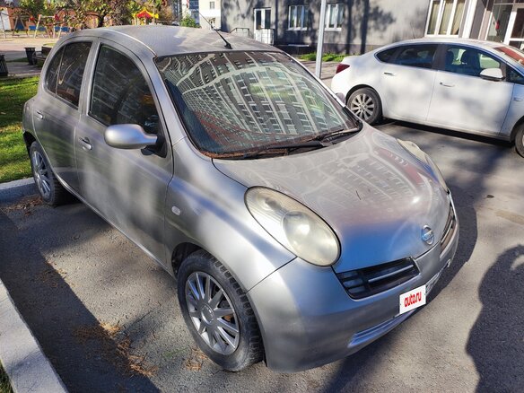 2005 Nissan Micra III (K12), серый, 380000 рублей - вид 1