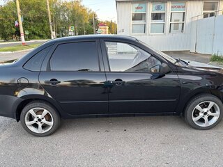 2012 Lada (ВАЗ) Granta I, серебристый, 340000 рублей, вид 3