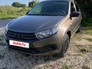 2018 Lada (ВАЗ) Granta I Рестайлинг, белый, 470000 рублей, вид 2