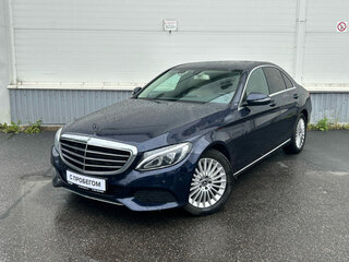 2017 Mercedes-Benz C-Класс 180 9G-TRONIC IV (W205), синий, 1750000 рублей, вид 3
