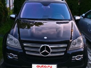 2009 Mercedes-Benz GL-Класс 500 I (X164) Рестайлинг, чёрный, 1500000 рублей, вид 2