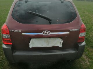 2006 Hyundai Tucson I, красный, 980000 рублей, вид 3