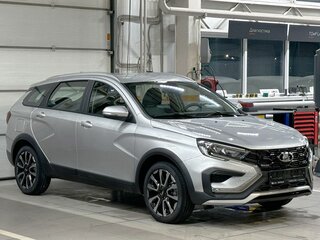 2026 Lada (ВАЗ) Vesta SW Cross I Рестайлинг (NG), серебристый, 1958000 рублей, вид 2